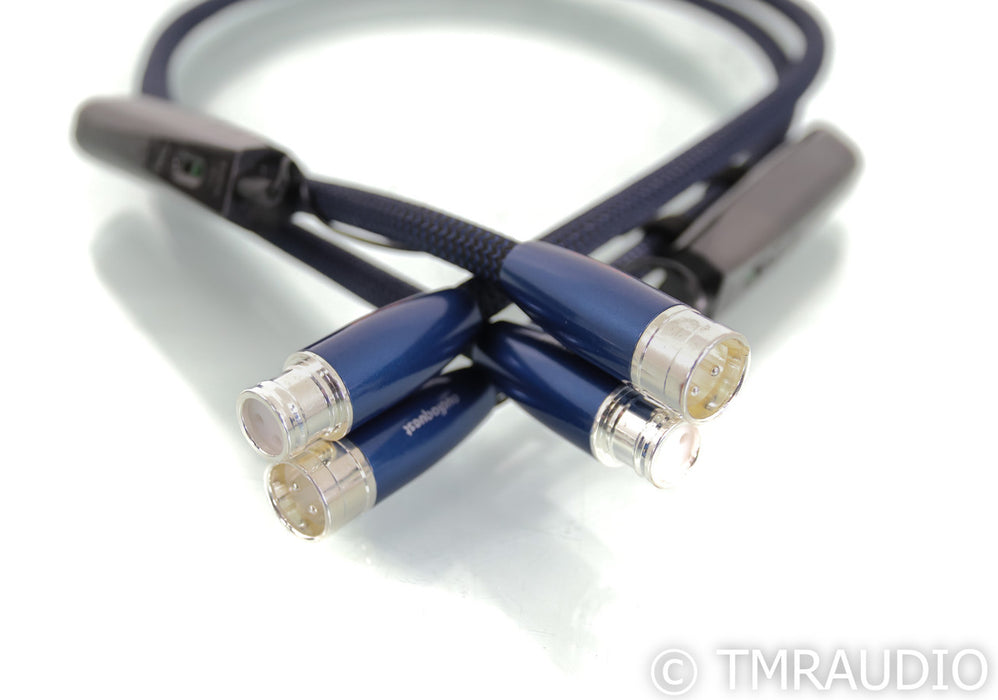 AudioQuest Water XLR Cables; 1m Pair Balanced Interconnects