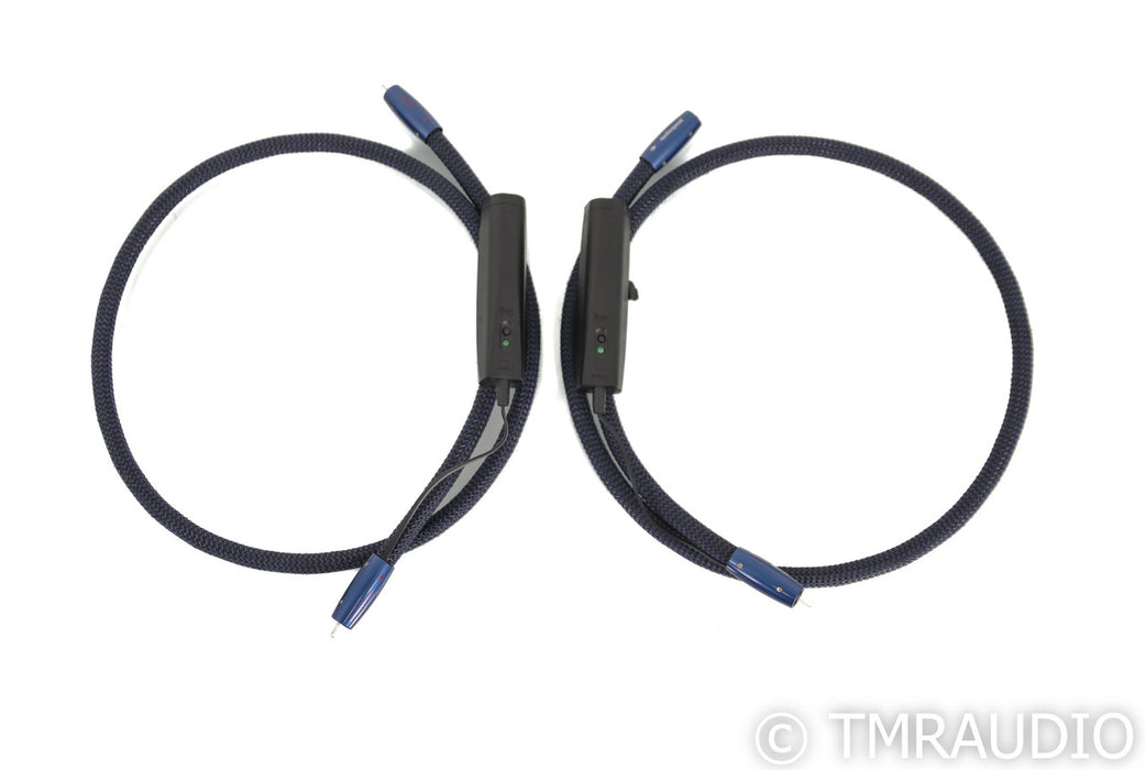 AudioQuest Water RCA Cables; 1m Pair Interconnects