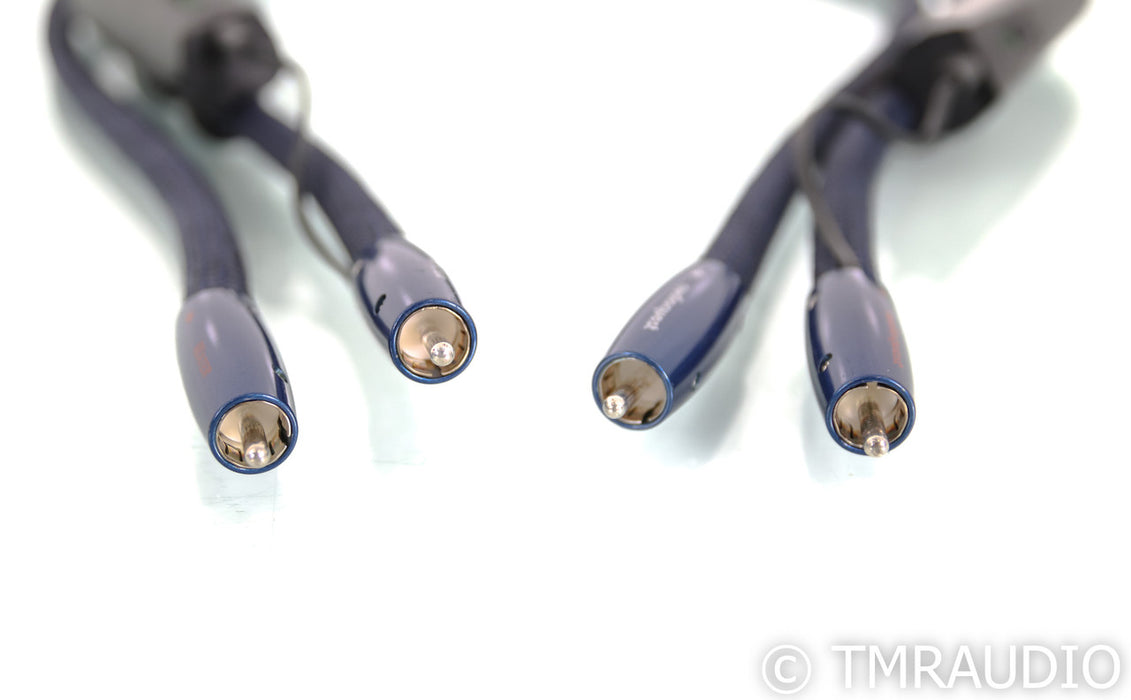 AudioQuest Water RCA Cables; 1m Pair Interconnects