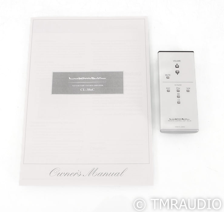 Luxman CL-38uC Stereo Tube Preamplifier; CL38uC; MM / MC Phono