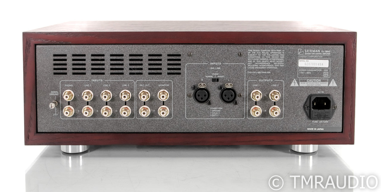 Luxman CL-38uC Stereo Tube Preamplifier; CL38uC; MM / MC Phono