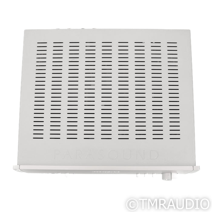 Parasound Halo Stereo Integrated Amplifier; Silver; MM Phono; DAC