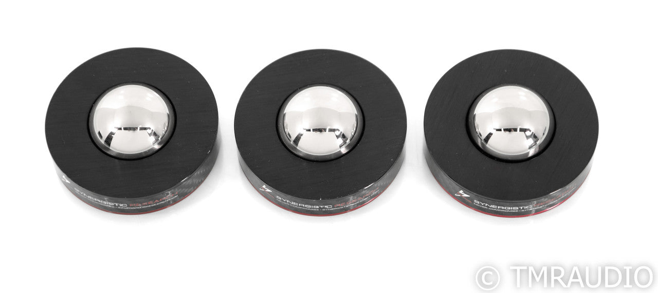 Synergistic Research MiG SX Isolation Footers; Mechanical Interface Ground; Set of 3