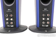 KEF Blade Two Meta Floorstanding Speakers; Frosted Blue Pair