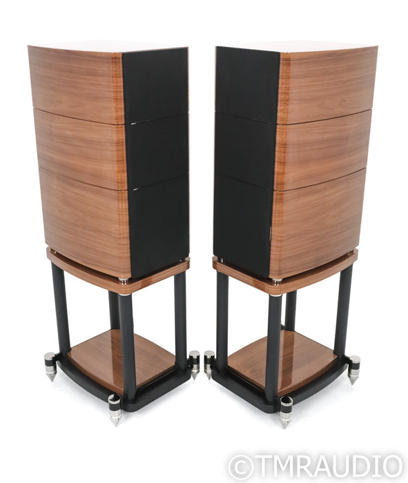 Wharfedale Elysian 2 Bookshelf Speakers; w/ Elysian Stands; Walnut Pair