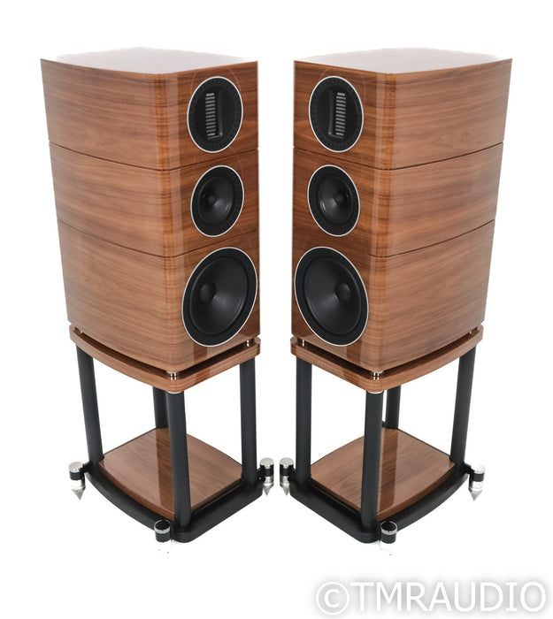 Wharfedale Elysian 2 Bookshelf Speakers; w/ Elysian Stands; Walnut Pair