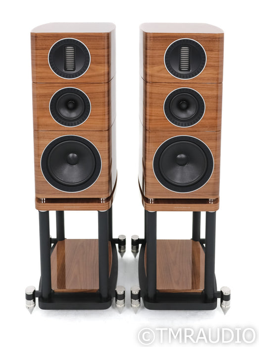 Wharfedale Elysian 2 Bookshelf Speakers; w/ Elysian Stands; Walnut Pair