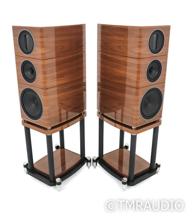 Wharfedale Elysian 2 Bookshelf Speakers; w/ Elysian Stands; Walnut Pair