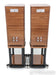 Wharfedale Elysian 2 Bookshelf Speakers; w/ Elysian Stands; Walnut Pair