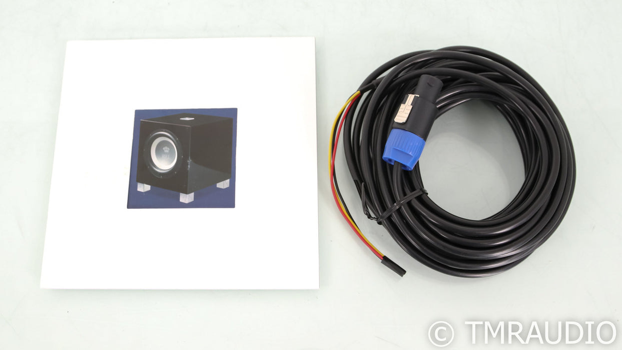 REL T/5i 8" Powered Subwoofer; Piano Black