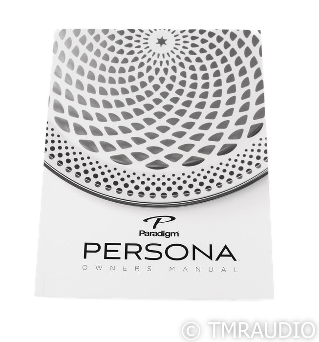 Paradigm Persona B Bookshelf Speakers; Black Pair