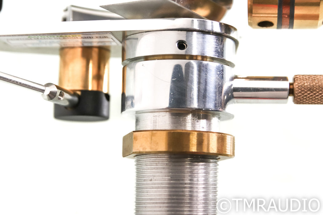 Audiomods Classic III Tonearm; Gold Plated Polished Finish; 9.5"