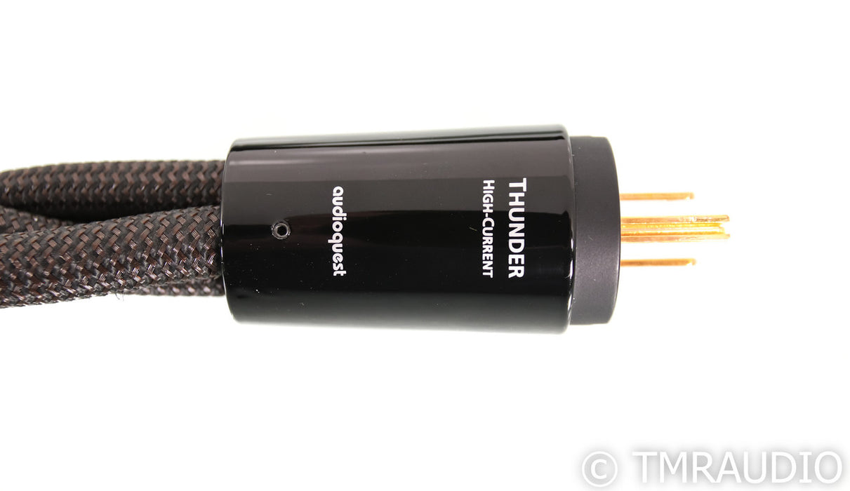 AudioQuest Thunder HC Power Cable; 1m AC Cord; High Current; 72v DBS