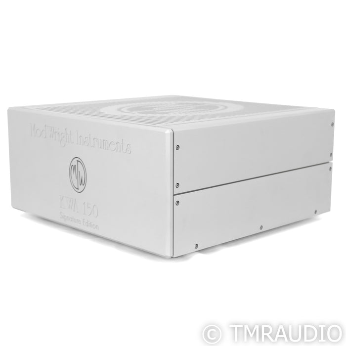 Modwright KWA-150SE Signature Edition Stereo Power Amplifier; Silver; KWA150SE