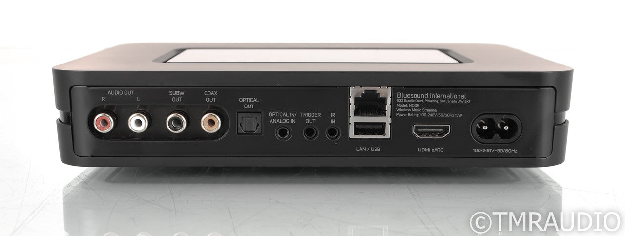 Bluesound NODE Gen 3 Wireless Network Streamer; Black (Open Box)