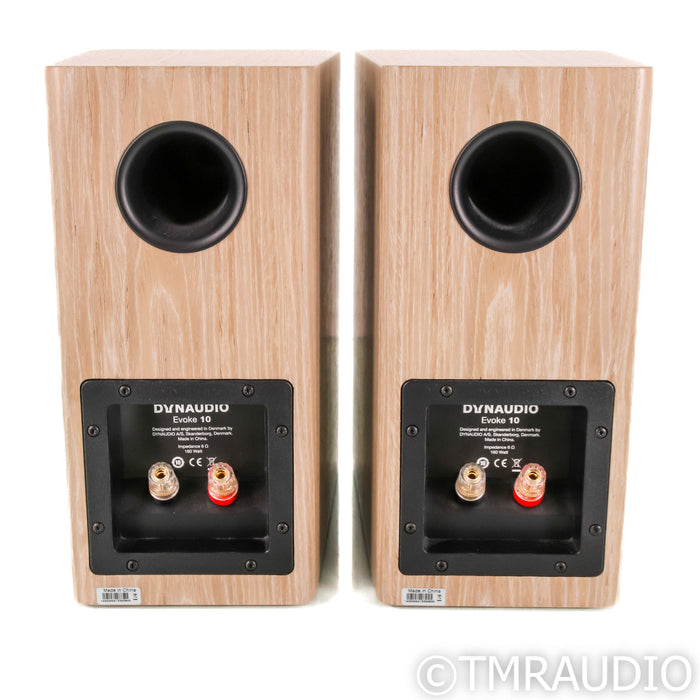 Dynaudio Evoke 10 Bookshelf Speakers; Blonde Wood Pair