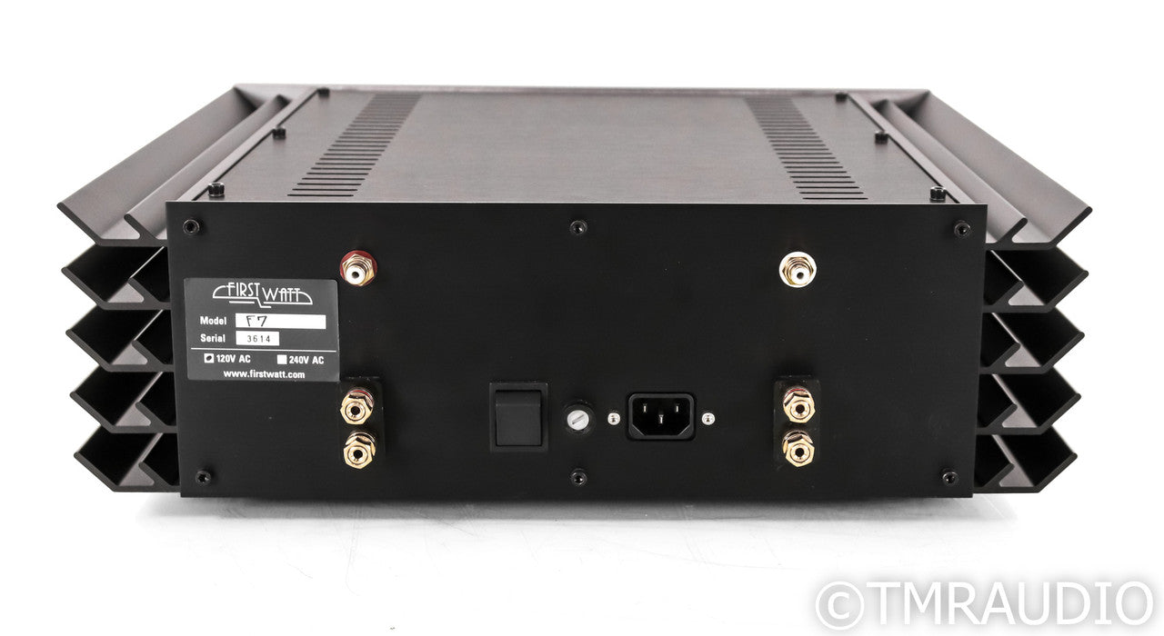 First Watt F7 Stereo Power Amplifier; F-7