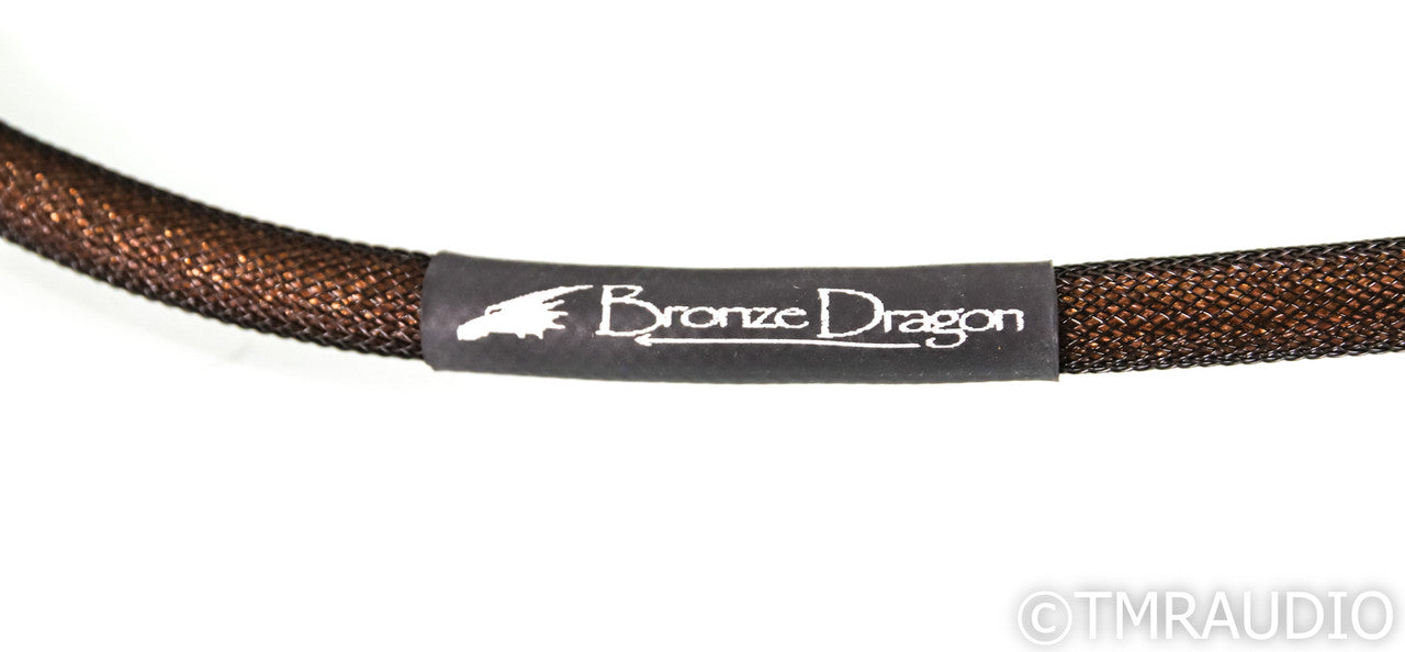 Moon Audio Bronze Dragon XLR Cables; 1m Pair Balanced Interconnects