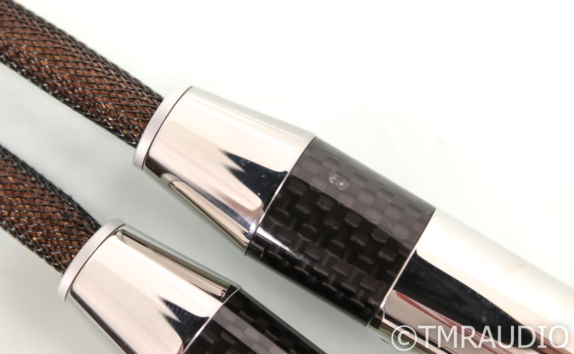 Moon Audio Bronze Dragon XLR Cables; 1m Pair Balanced Interconnects