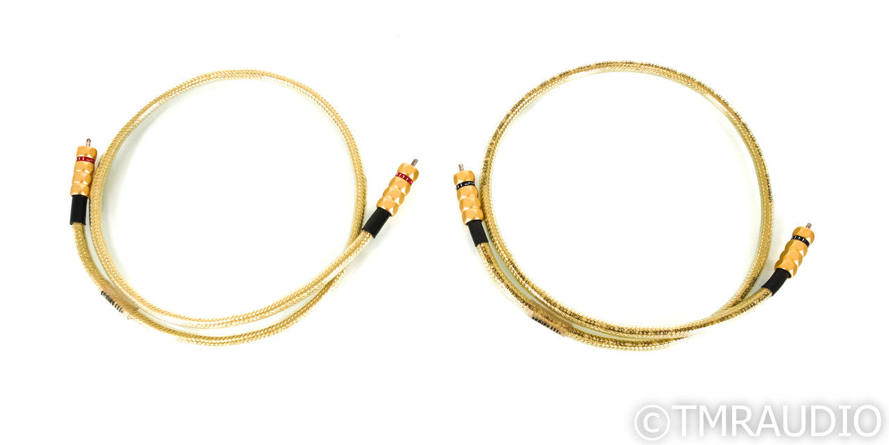 WireWorld Gold Eclipse III+ RCA Cables; 1m Pair Interconnects