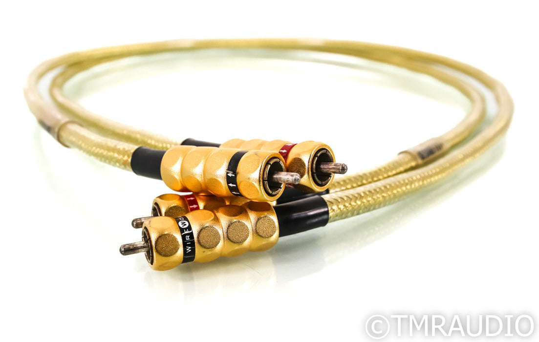 WireWorld Gold Eclipse III+ RCA Cables; 1m Pair Interconnects