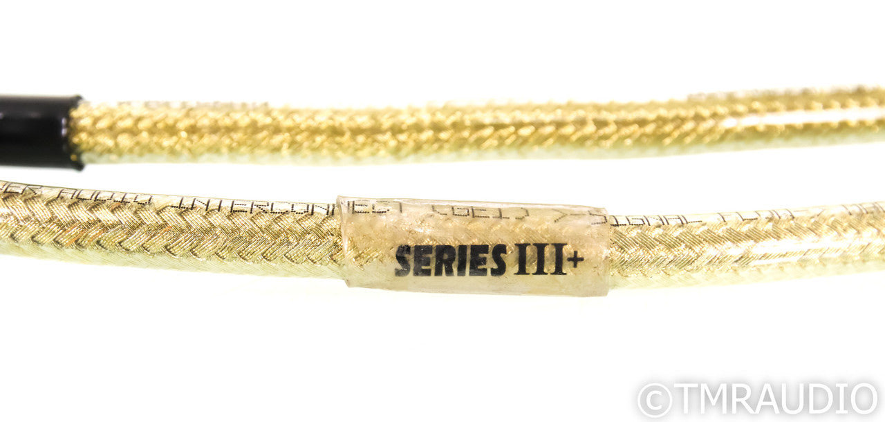 WireWorld Gold Eclipse III+ RCA Cables; 1m Pair Interconnects
