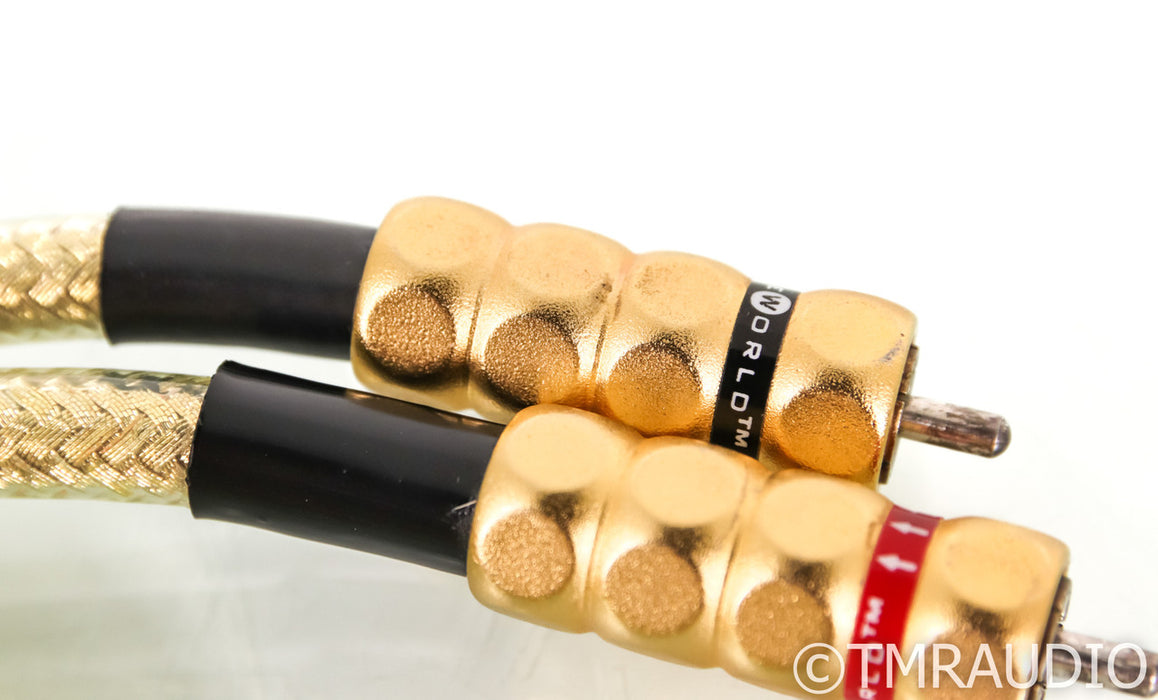 WireWorld Gold Eclipse III+ RCA Cables; 1m Pair Interconnects