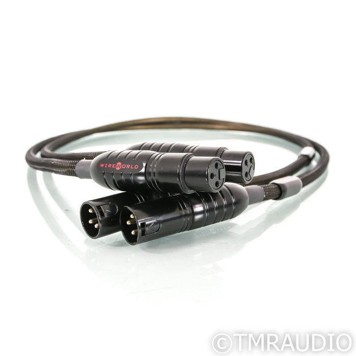 WireWorld Gold Eclipse 7 XLR Cables; 1m Pair Balanced Interconnects