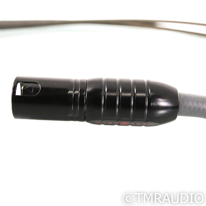 WireWorld Gold Eclipse 7 XLR Cables; 1m Pair Balanced Interconnects