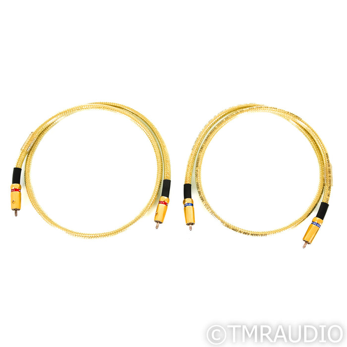 WireWorld Gold Eclipse III RCA Cables; 1m Pair Interconnects