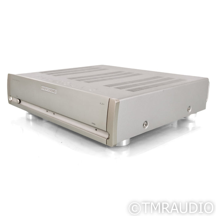 Parasound Halo A23+ Stereo Power Amplifier; Silver; A-23 Plus