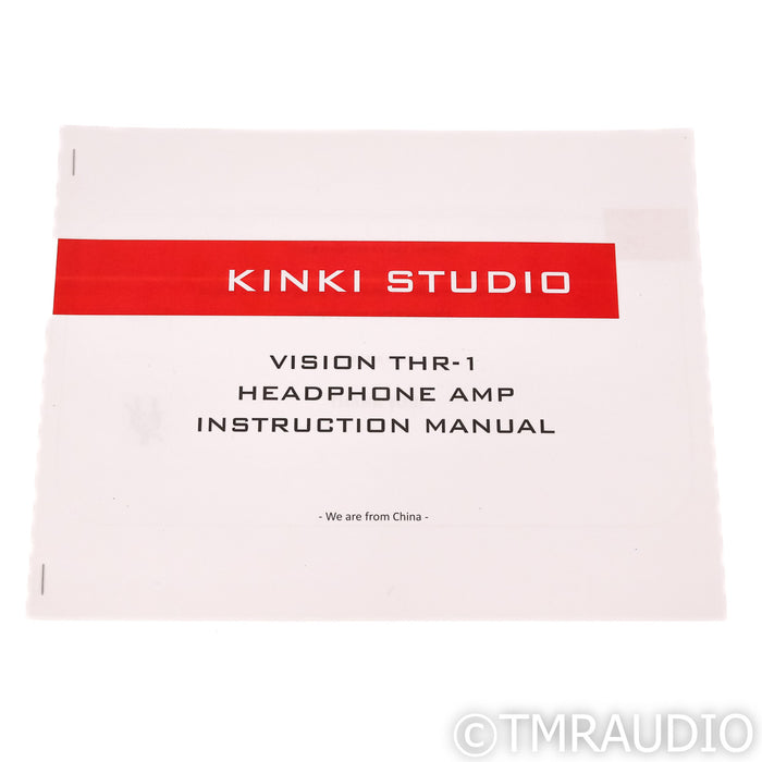 Kinki Studio THR-1 Headphone Amplifier; Silver