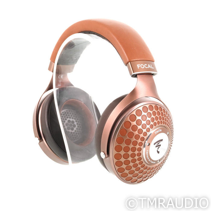Focal Stellia Closed Back Headphones; Chocolate (Open Box)