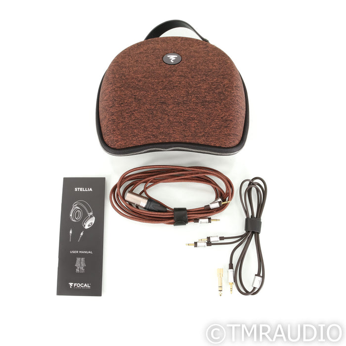 Focal Stellia Closed Back Headphones; Chocolate (Open Box)