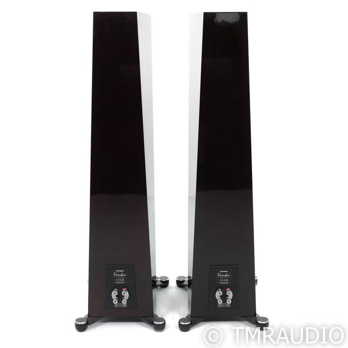 Paradigm Founder 100F Floorstanding Speakers; Midnight Cherry Pair