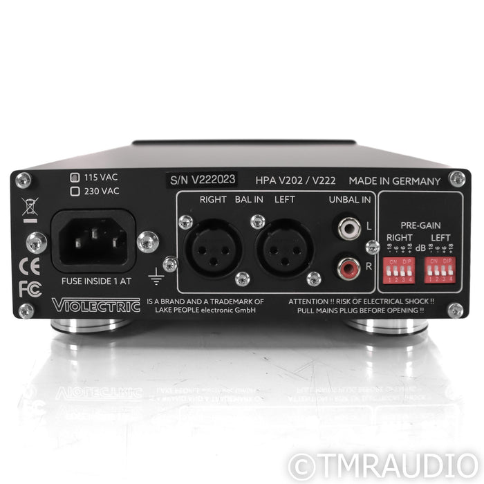 Violectric HPA V222 Headphone Amplifier; Black
