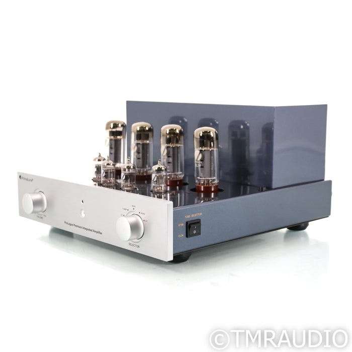 PrimaLuna Prologue Premium Stereo Tube Integrated Amplifier; Silver