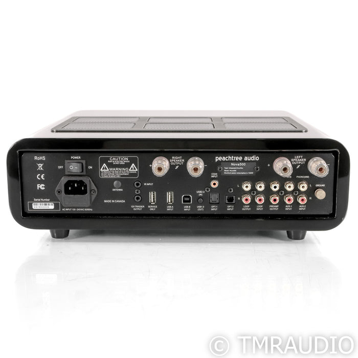 Peachtree Nova 500 Stereo Integrated Amplifier; Gloss Black; MM Phono