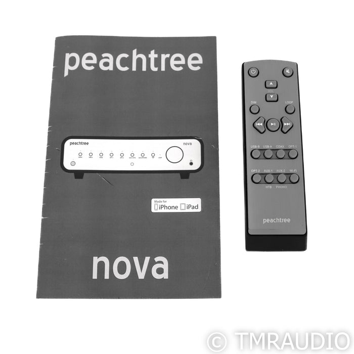 Peachtree Nova 500 Stereo Integrated Amplifier; Gloss Black; MM Phono