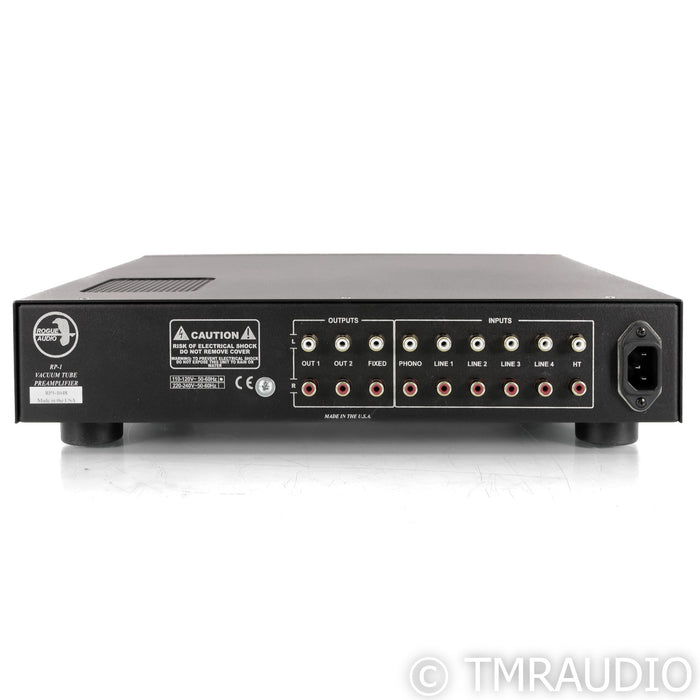 Rogue Audio RP-1 Stereo Tube Preamplifier; Silver