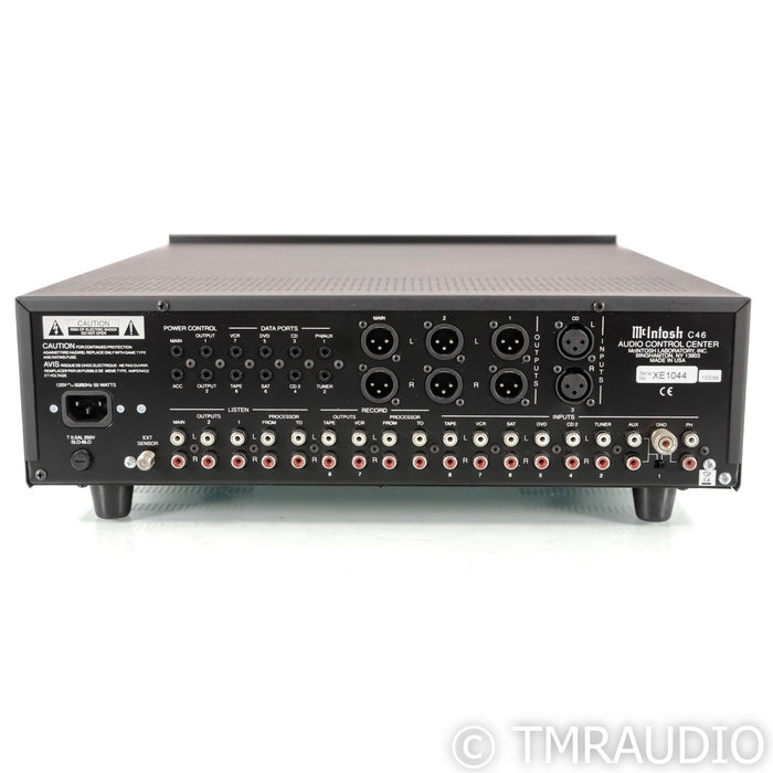 McIntosh C46 Stereo Preamplifier; MM Phono