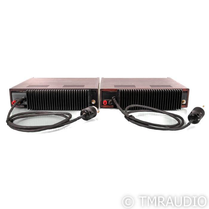Meitner Audio MTR-100 Monoblock Power Amplifiers; Wood Pair