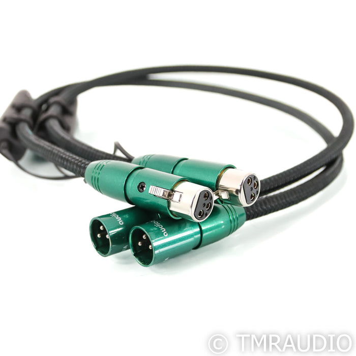 AudioQuest Columbia XLR Cables; 0.75m Pair Balanced Interconnects; 72v DBS