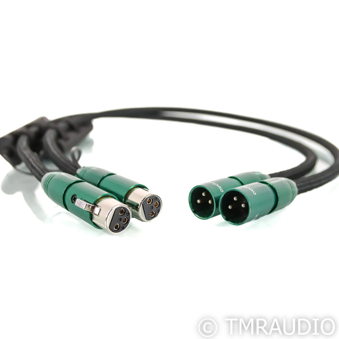 AudioQuest Columbia XLR Cables; 0.75m Pair Balanced Interconnects; 72v DBS