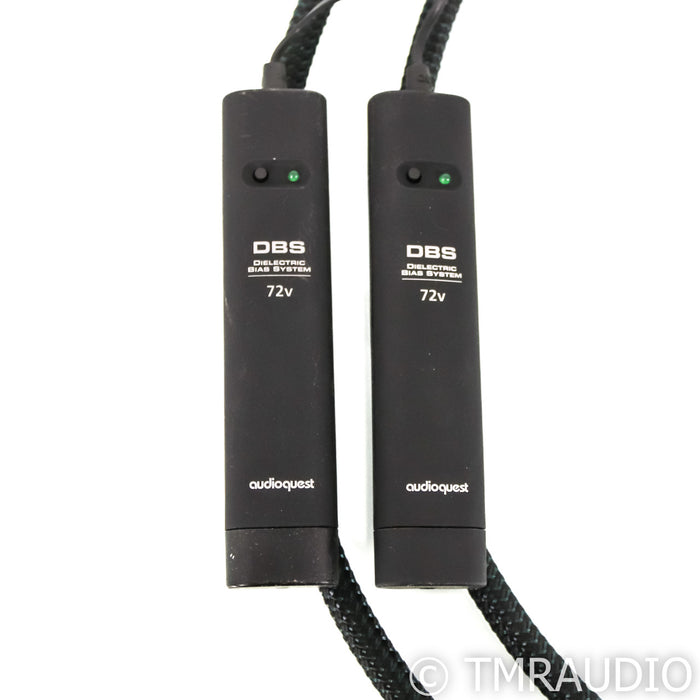AudioQuest Columbia XLR Cables; 0.75m Pair Balanced Interconnects; 72v DBS