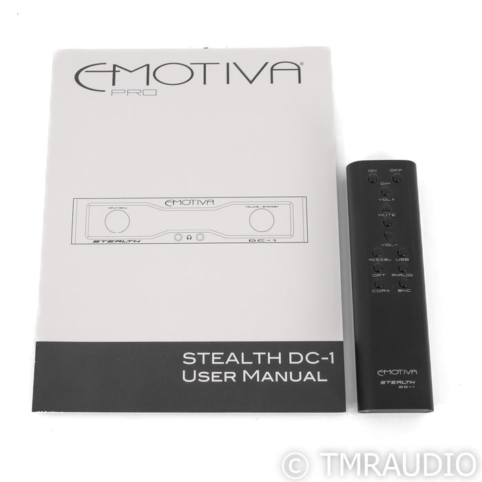Emotiva Stealth DC-1 Pro DAC; D/A Converter
