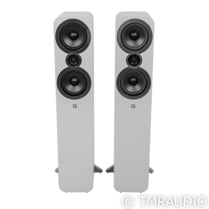 Q Acoustics 3050i Floorstanding Speakers; Arctic White Pair