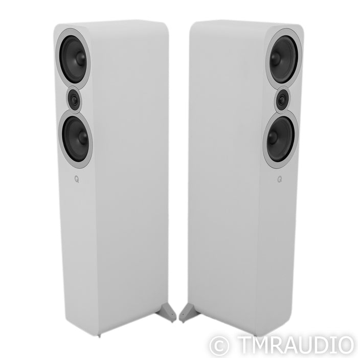Q Acoustics 3050i Floorstanding Speakers; Arctic White Pair