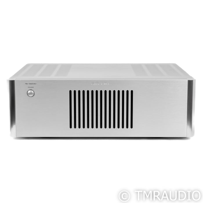 Rotel RB-1582MkII Stereo Power Amplifier; Silver