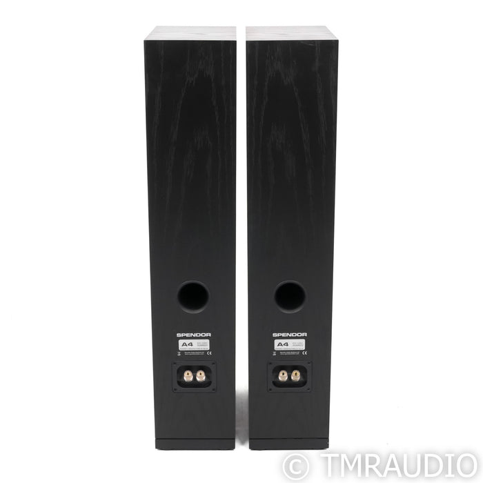 Spendor A4 Floorstanding Speakers; Black Pair